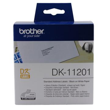 兄弟 DK色带29mm*90mm 白底/黑字（纸质400张） DK-11201