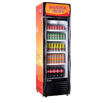 澳柯玛 立式单门商用冷藏展示柜风冷 SC-386C