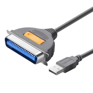 绿联 USB转DB36 IEEE1284并口线1.5m 即插即用 CR124（30227）