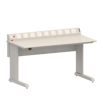 Raxwell 佰斯特联名 防静电固定式工作台，PST-GD-42 (含电源线盒)，不含安装费 RHSA0036