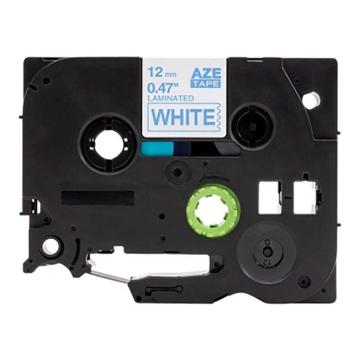 功成狮 标签色带，AZE-233GCDY0224 宽度12mm 白底蓝字，适用于兄弟ＴＺ系列标签机 GCDY0224