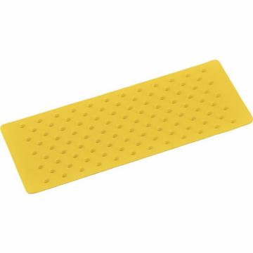 绿十字 防滑垫 黄色 三层凸起型 SVG-1540Y 150×400×5mm 合成橡胶制【海外现货】 260124