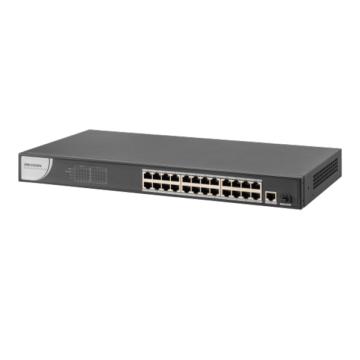 Hikvision 非网管千兆PoE交换机 ZD-S0200P-24GP1GT1GF-370W