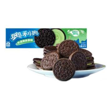 奥利奥 饼干 冰淇淋抹茶味夹心，97g