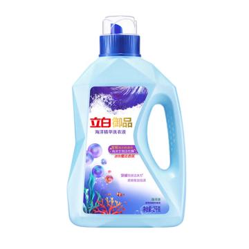 立白 洗衣液御品海洋精华至彩炫白洗衣液 2kg(蓝瓶)一件代发 LBX43