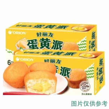 好丽友 蛋黄派 23g/枚，6枚/盒，16盒/箱