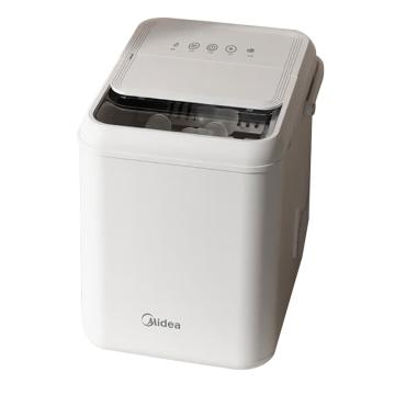 美的 家用子弹头制冰机，日制冰量13kg，储冰量700g，功率170W MBJ-13D17E