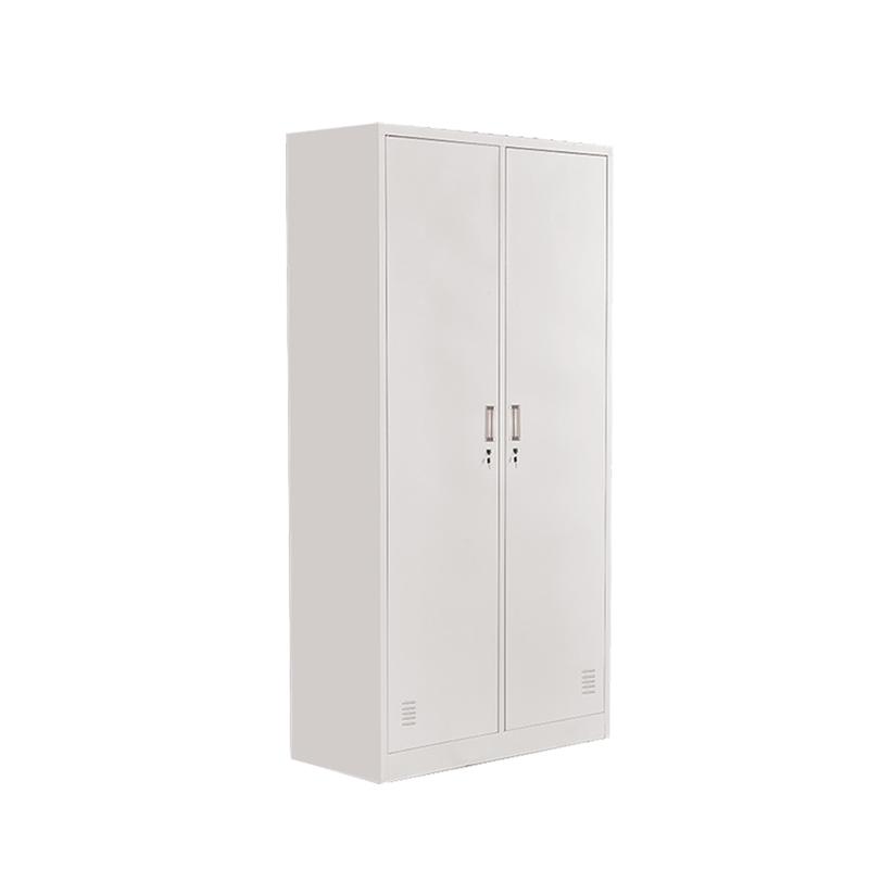 悦山 2门更衣柜0.4mm冷轧钢板/900*420*1800 YSOA2fo2m-04HB
