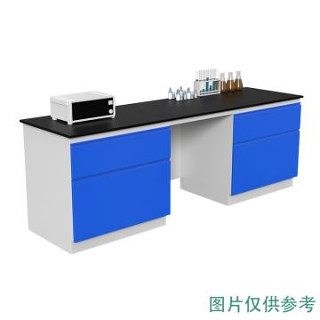 锴源 实验台不含安装 全钢边台,长1000×深750×高800mm