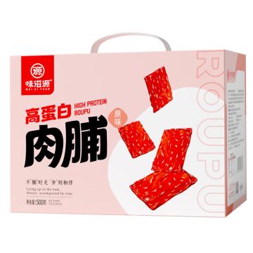 味滋源 肉干肉脯（一件代发） 高蛋白肉铺 500g
