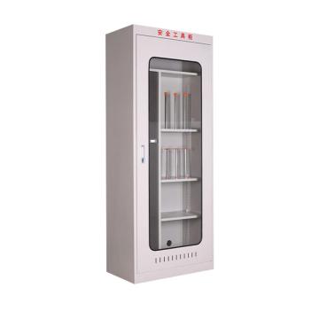 Raxwell 电力安全工具柜，宽深高(mm):800×450×2000mm，带手套及鞋靴存放支架 RHST1006