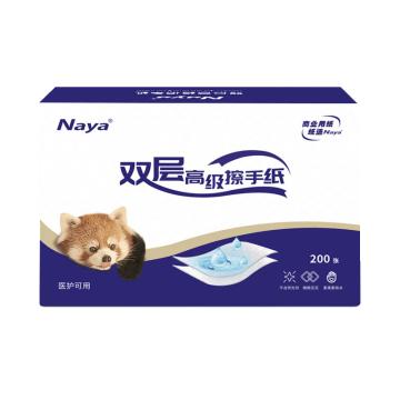Naya 擦手纸225×225mm 2层×200抽/包 20包/箱 NCS200220