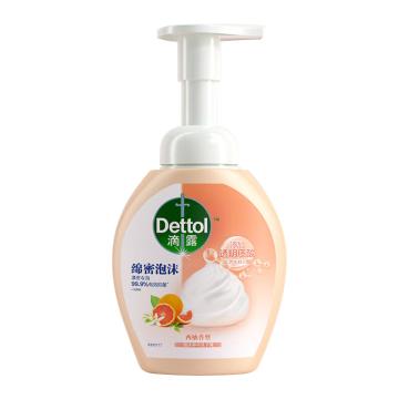 Dettol 慕斯泡沫抑菌洗手液西柚香型250mL 3102006
