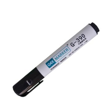 GEEMARKER 低氯无硫不锈钢记号笔-粗头工业标记笔2.0mm G-390黑色
