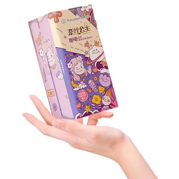 全棉时代 奈丝公主超薄量多日用卫生巾 280MM,8片/包