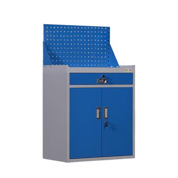 京图尚冠 一抽带挂板工具柜720×420×1230mm，灰蓝套色 JG230
