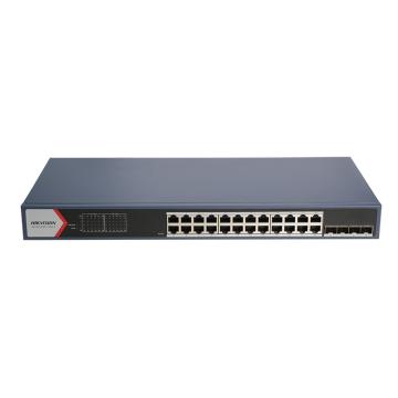 Hikvision 云管千兆PoE交换机（机架式/高功率） DS-3E1528P-370W-E(国内标配)