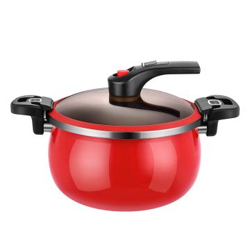 德世朗 珐琅微压营养锅容量：6.5L DFS-T833A-RD-WLH