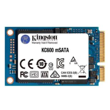 金士顿 固态硬盘SSD固态硬盘 mSATA接口 KC600系列 读速高达550MB/s SKC600MS/256G
