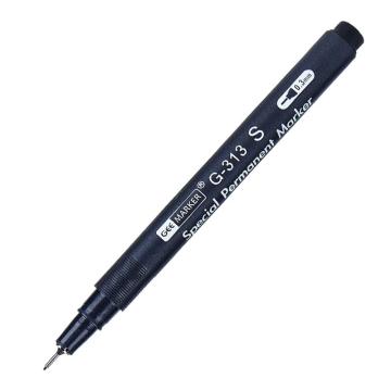 GEEMARKER 油性超细光学记号笔0.3mm G-313S 黑色