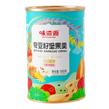 味滋源 冲饮谷物（一件代发） 奇亚籽坚果藕粉 500g