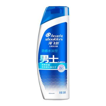 海飞丝 洗发露 男士劲感水润型去屑380G