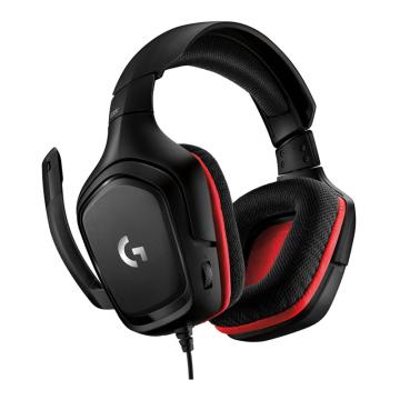 Logitech/罗技 头戴式耳机虚拟环绕声 远程教育电脑耳麦话筒 G331