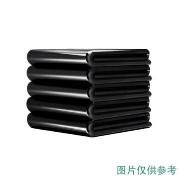 利得 黑色平口垃圾袋90×100cm双面3丝，50只/包 0471