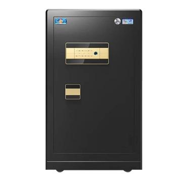HP 保险柜加厚钢板CSP国标认证尊虎系列单门 FDG-A1/D-80 80cm指纹密码 钢琴黑