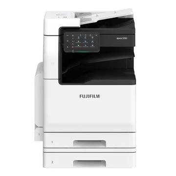FUJIFILM A3+ 彩色激光双面三合一，赠国产工作台市区安装 Apeos C2060 CPS 输稿器+双纸盒