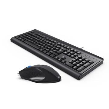 A4tech 键鼠套装有线键鼠套装 黑色 KB-N9100