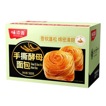 味滋源 糕点（一件代发） 手撕酵母面包 500g