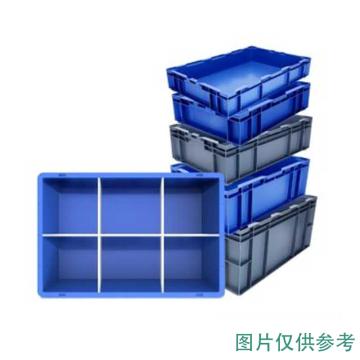 赛孚特 18分格EU周转箱 600×400×120mm,蓝色