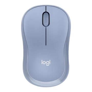 Logitech/罗技 无线鼠标轻音鼠标 带无线微型接收器 M221 雾霾蓝