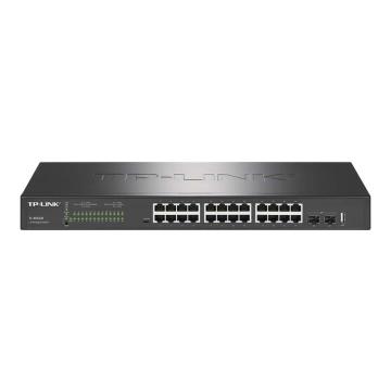 TP-LINK/普联 交换机2.5G以太网三层网管交换机 24个2.5G电口 2个万兆光口 TL-SE5226