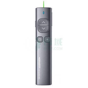 诺为 双激光翻页笔液晶屏led放大凸显 无线演示器 N96 Spotlight 绿光 32G 灰色