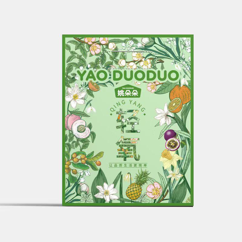 YAODUODUO 组合装 轻氧果茶礼袋组合350克