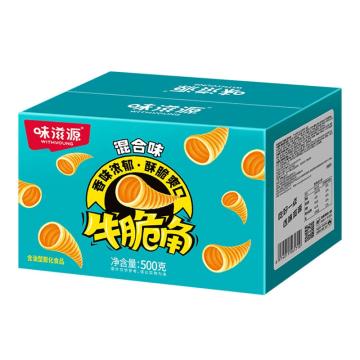 味滋源 休闲零食（一件代发） 牛脆角 混合味 500g