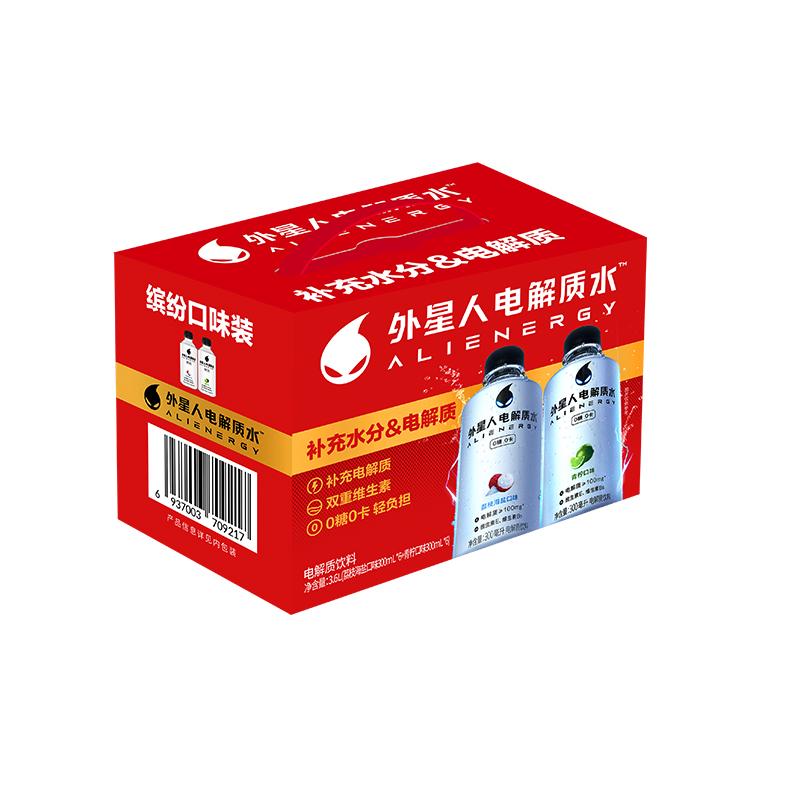 外星人 电解质水 缤纷口味装300ml*12