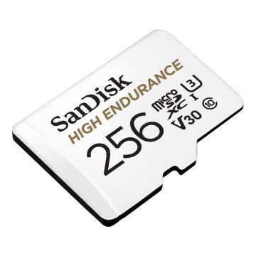 SanDisk/闪迪 TF存储卡行车记录仪&安防监控专用内存卡 SDSQQNR-256G-ZN6IA