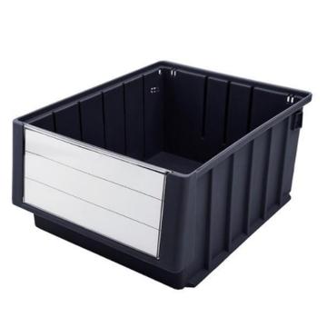 Raxwell 防静电物料盒TK3214-ESD，长宽高(mm)300×235×140，黑色 RHSS4586