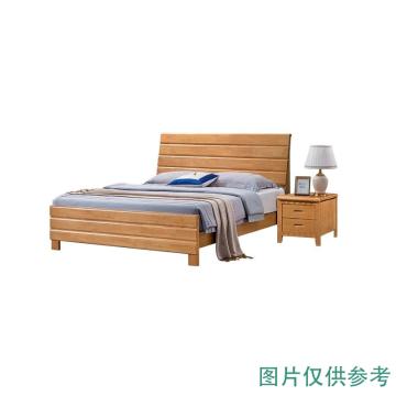 悦山 宿舍家具床卧室宿舍休息床橡胶木实木床1.2米 悦山AA232