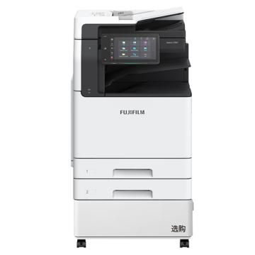 FUJIFILM A3+ 彩色激光双面三合一，赠国产工作台市区安装 Apeos C2567 CPS 输稿器+双纸盒