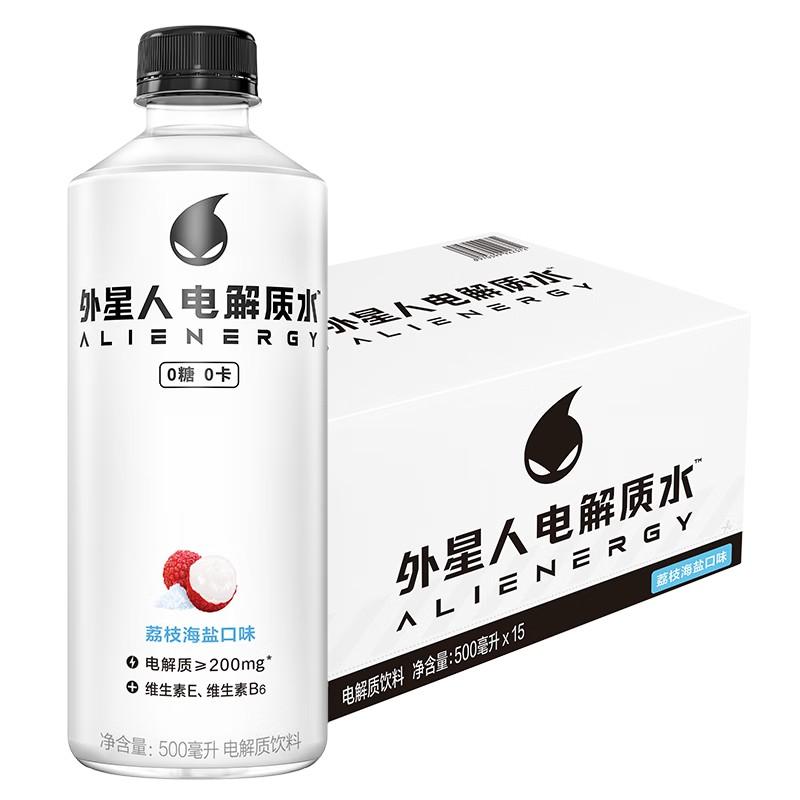 外星人 电解质水 荔枝海盐口味300ml*12