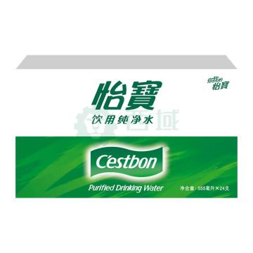 怡宝 C'estbon 纯净水 555ml*24瓶 箱装 10箱起订