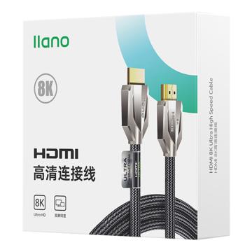 绿巨能 HDMI线 2.1版8K高清连接线/3米 LCH3030G