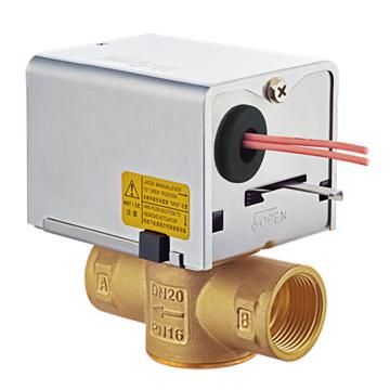 麦克维尔 风机盘管电动二线阀，黄铜内螺纹，DN15，PN16，二通，AC220V FCV2232G