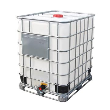 功成狮 吨桶 白色1200L，外尺寸:1200×1000×1350mm，进料口:138mm GHSS0408