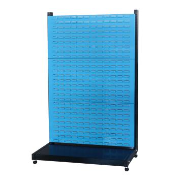 信高 固定型单面物料架(3百叶)，960×375×1515mm，散件发货，安装费另询 KR-1303