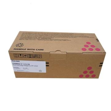 RICOH/理光 红色标准墨粉盒，SP 适用C252DN/C252SF 打印4000页 C252C型（407563）